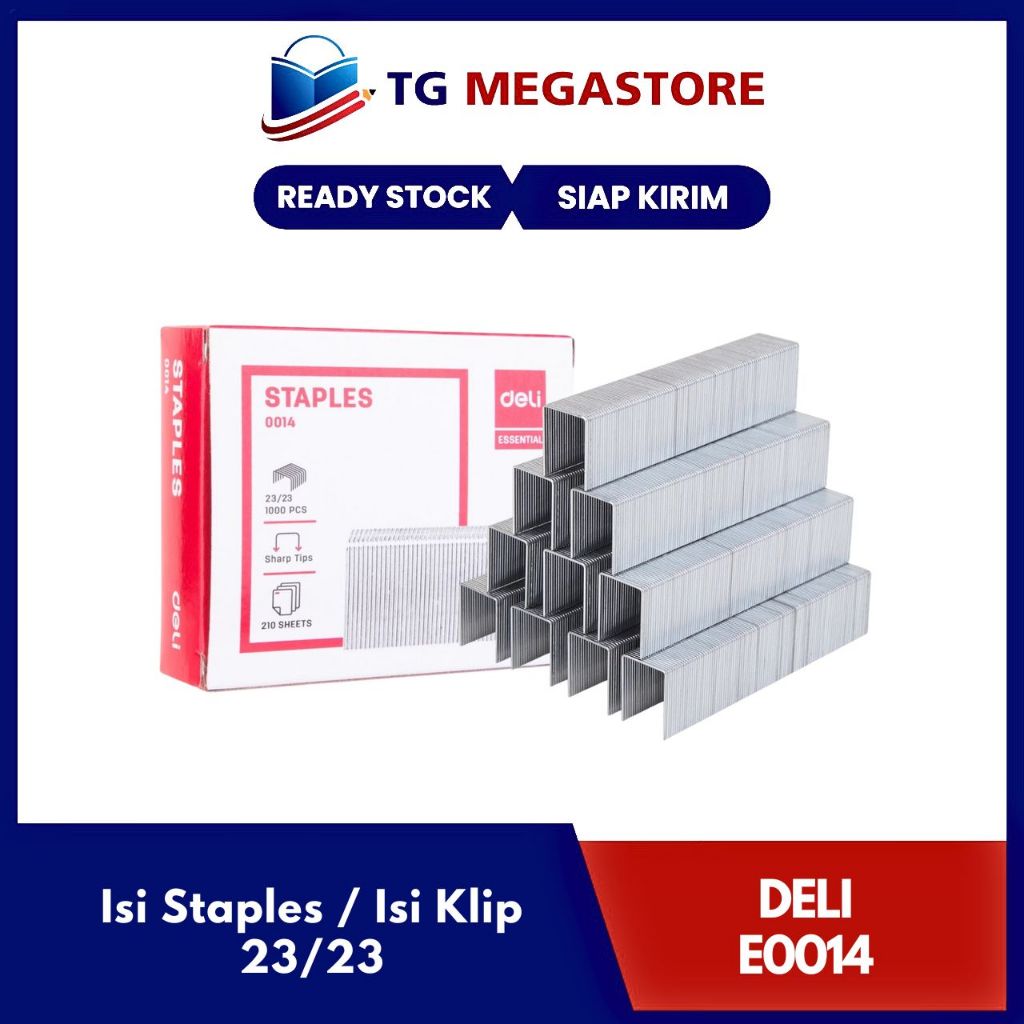 

Isi Staples / Isi Klip Deli 23/23 - E0014