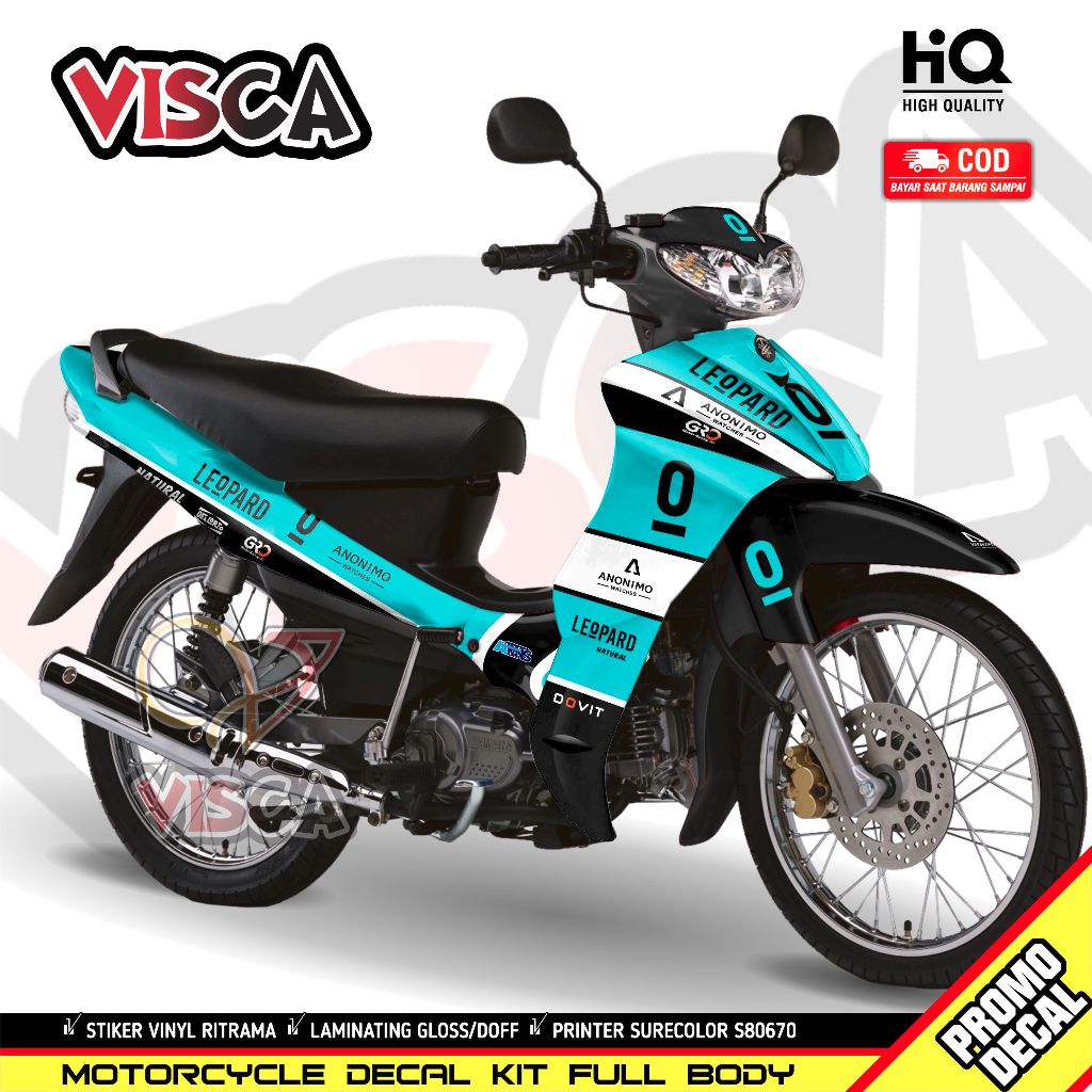 Decal Jupiter Z Lama Full Body Stiker Jupiter Z Old Dekal Jupiter Z Lama Full Body Variasi LEOPARD