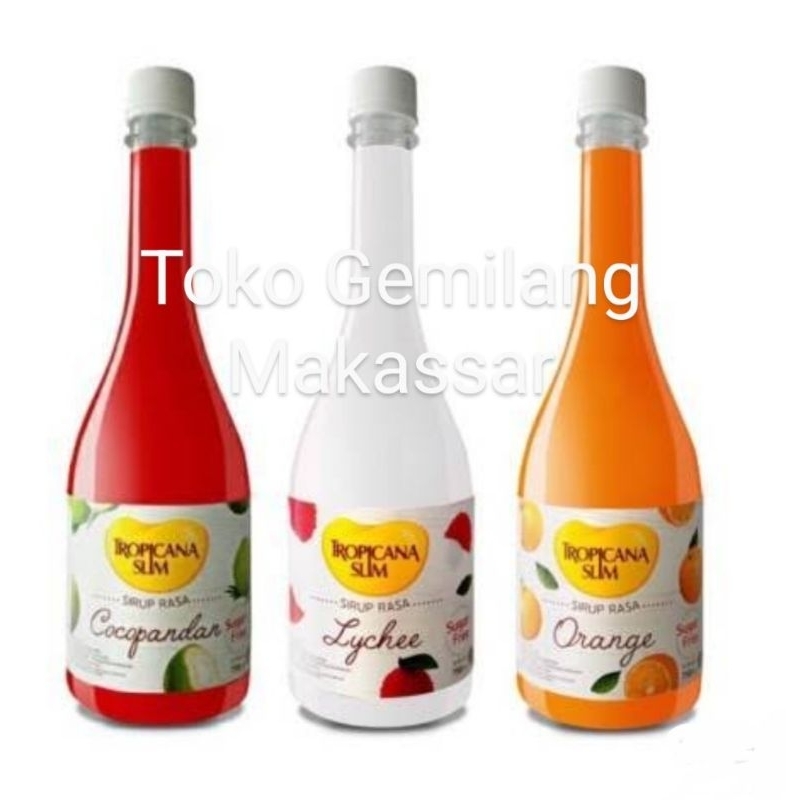 

Sirup Tropicana Slim 750 ml