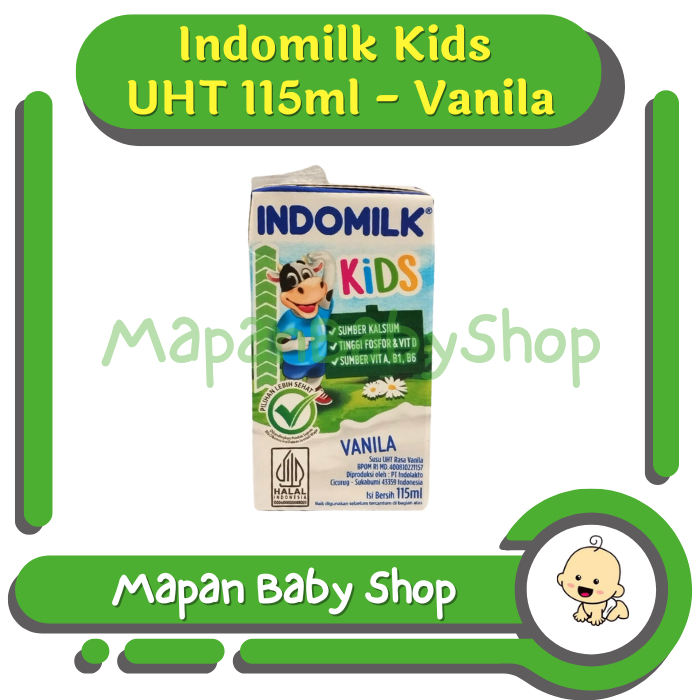 

Susu Indomilk Kids UHT 115 ml Kotak Kecil dari MapanBabyShop Rasa Sesuai Varian