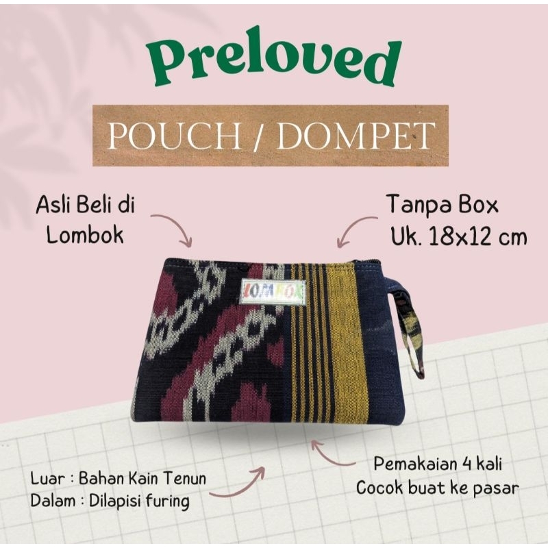 [PRELOVED] Dompet Songket