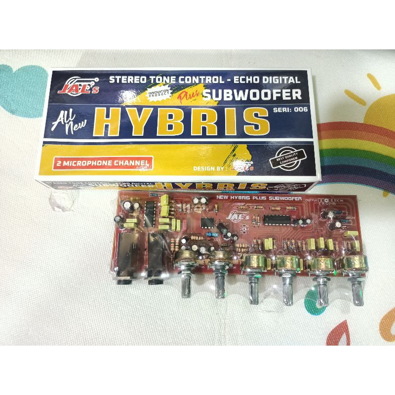 TONE CONTROL HYBRIS PLUS ECHO DAN SOCKET MIC