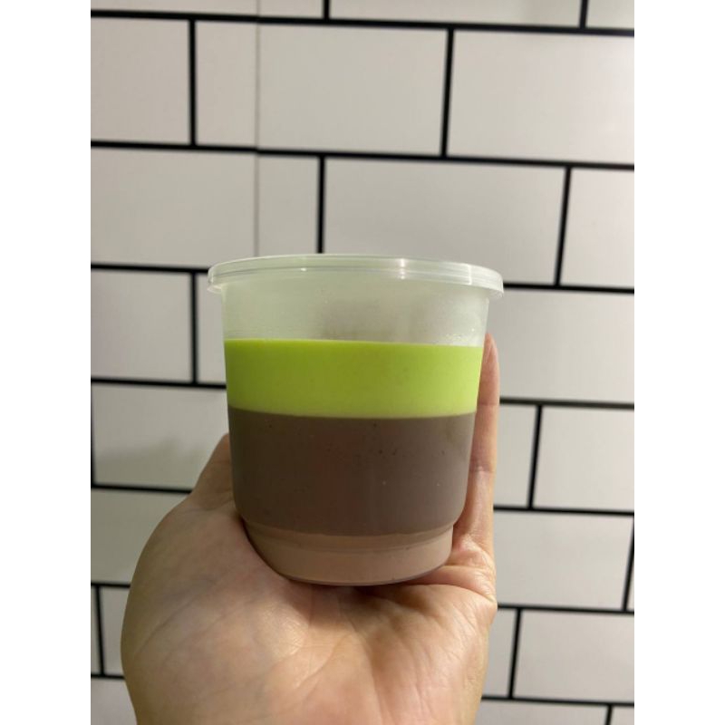 

Puding avocado cappucino mini
