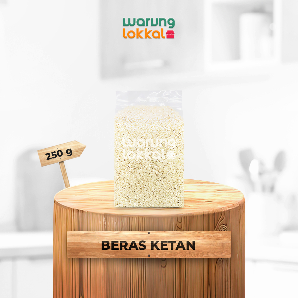 

Beras Ketan 250g - Warung Lokkal