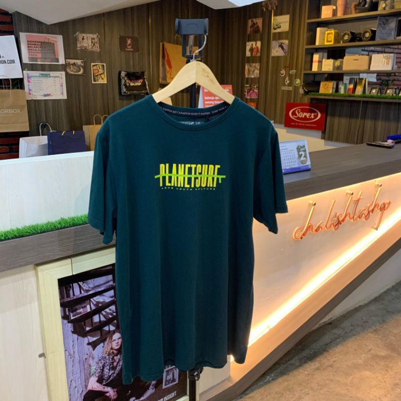PLANET SURF ORIGINAL Tshirt Kaos Pria Planet surf Men