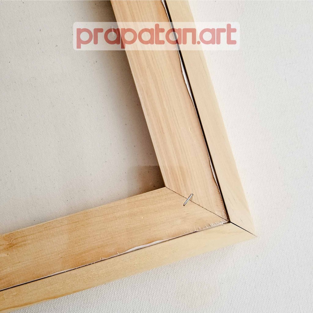 

YUH Wooden Frame Pura Kanvas Minimalis 20cm Bingkai Kanvas