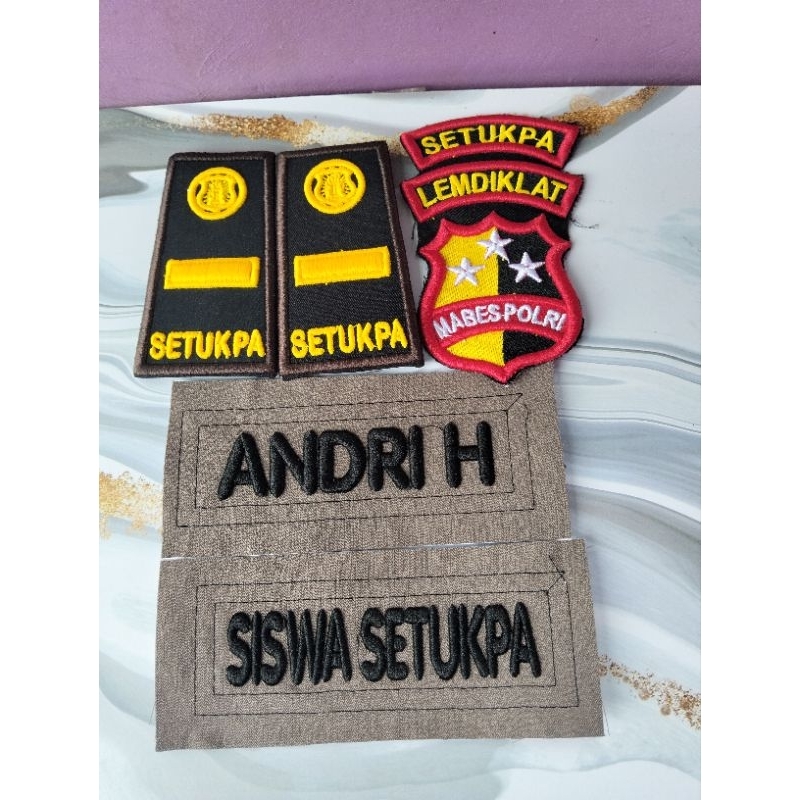 ATRIBUT SISWA SETUKPA LENGKAP