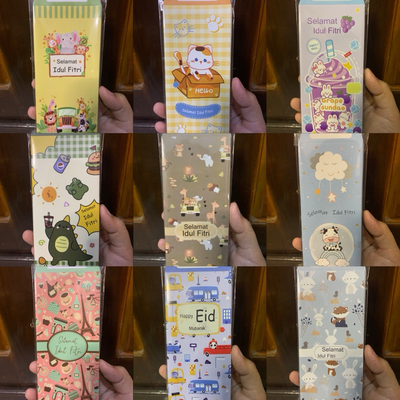 

[SALE] Amplop Lebaran Panjang / Amplop Lebaran Besar (Uang tanpa dilipat)
