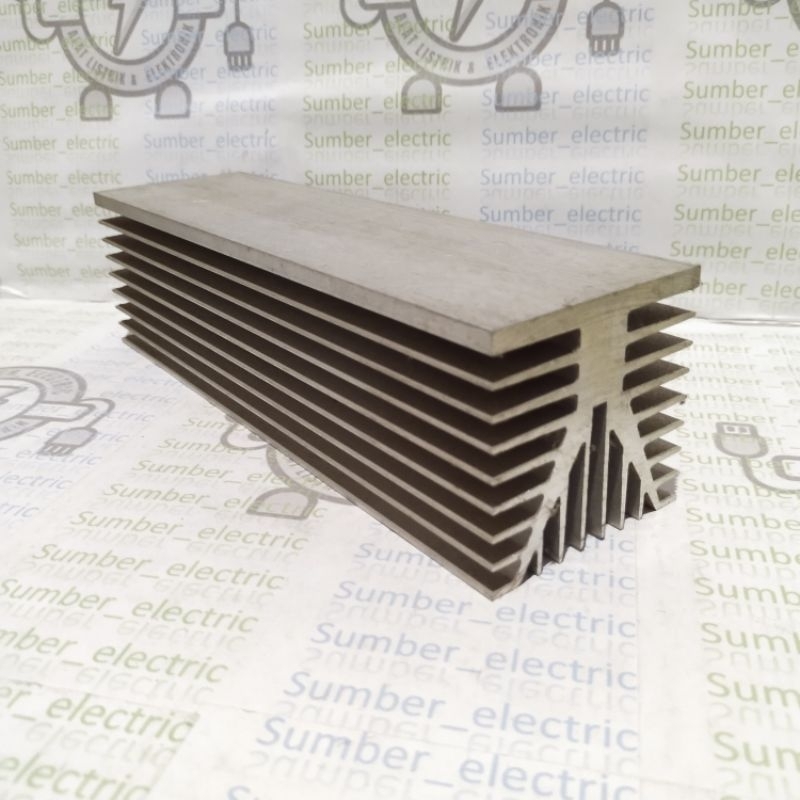 Pendingin power / heatsink model balok 30cm super tebal