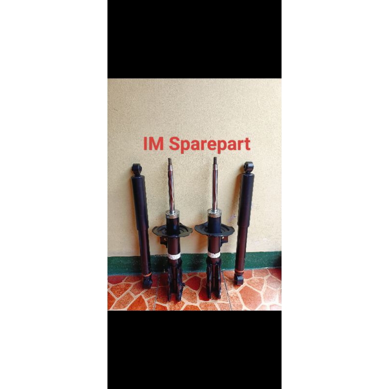 shock all new rush terios depan belakang