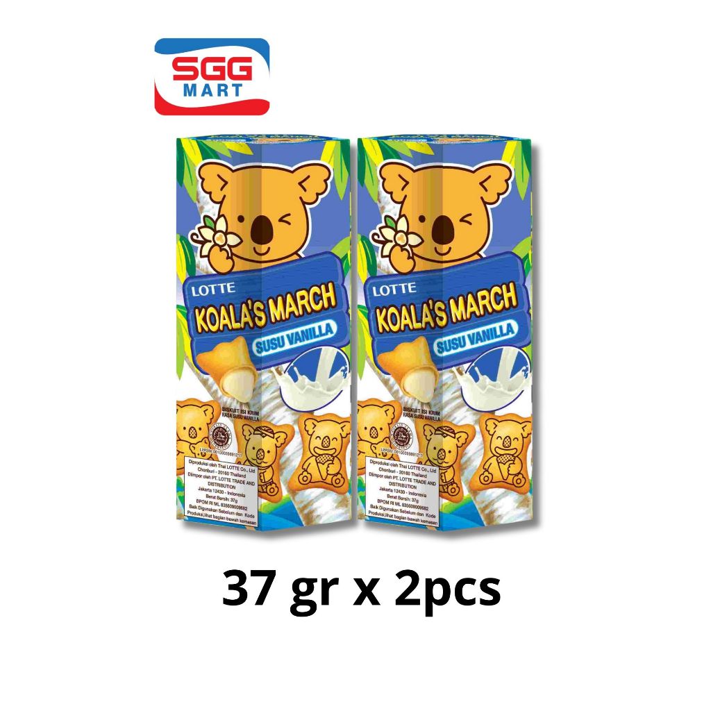 

Koala March Susu Vanilla 37gr x 2pcs