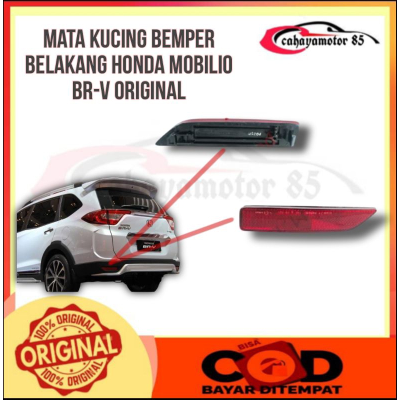 Mata Kucing Bemper Belakang Honda Mobilio BR-V 2014-2017 Original