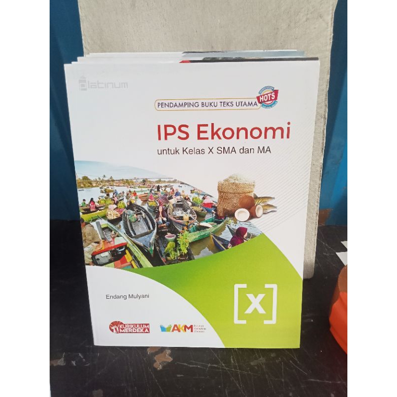 buku IPS ekonomi kelas 1/10 SMA platinum