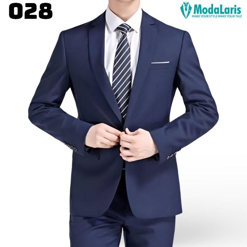 JAS PRIA SEMI FORMAL BIRU DONGKER