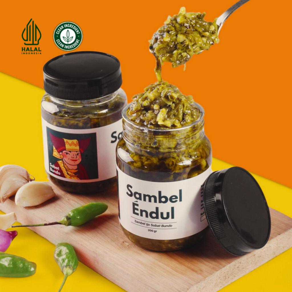 

Sambel Endul - Sambel Ijo Sobat Bundo 200 gr - SAMBEL BAHAN PREMIUM LESS OIL
