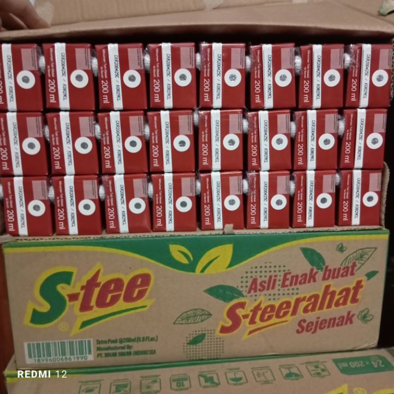 

stee / s-tee kotak 200ml 1 dus (isi 24 pcs)
