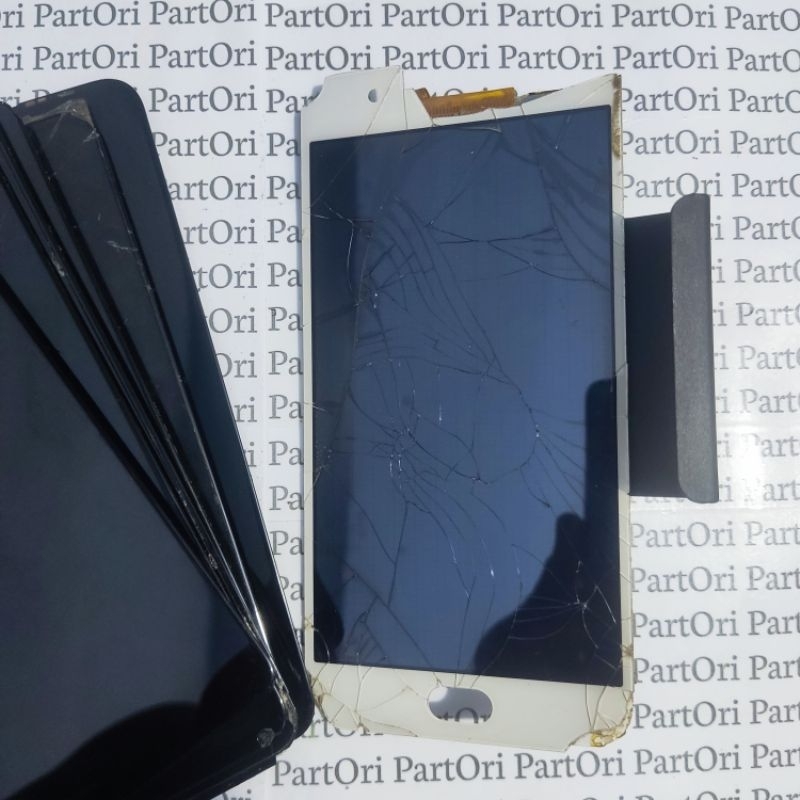 LCD LOKAL OPPO F1S MINUS KACA RETAK FUNGSI NORMAL GARANSI