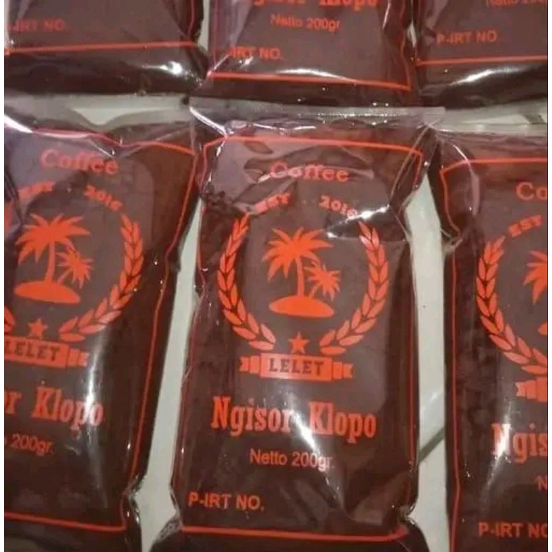 

KOPI NGISOR KLOPO Kopi Lelet Khas Sarang Rembangt