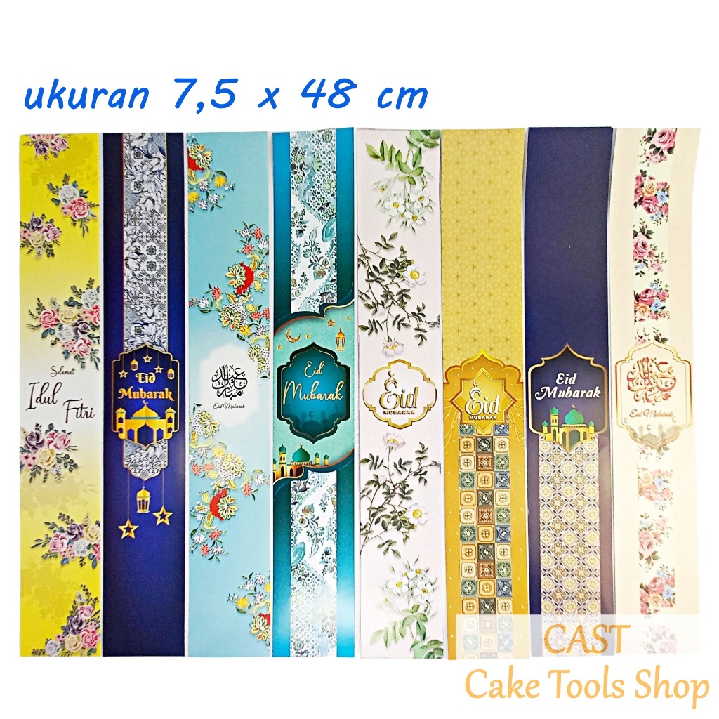 

Paper Belt Idul Fitri, Sleeve Hampers Lebaran 50 pcs