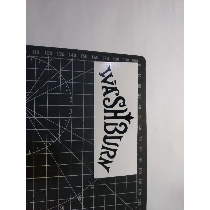 

stiker cutting washburn
