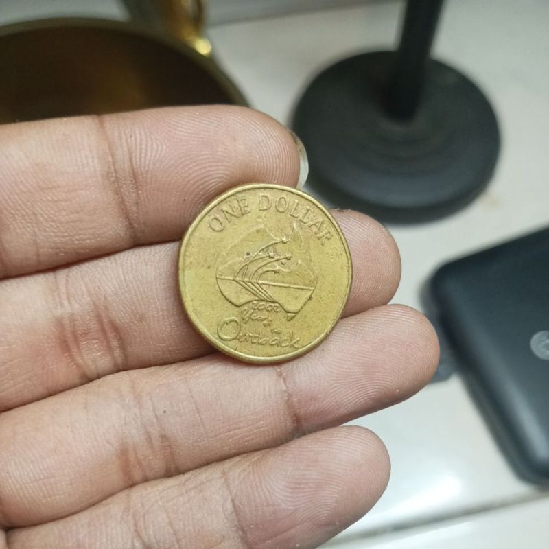 koin one dollar tahun 1989