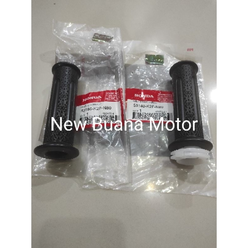 Handgrip New Scoopy K2F Set Hitam