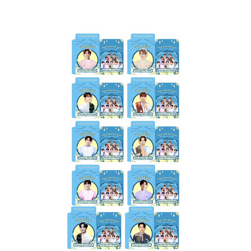 

Amplop Lebaran Idul Fitri Tema Treasure