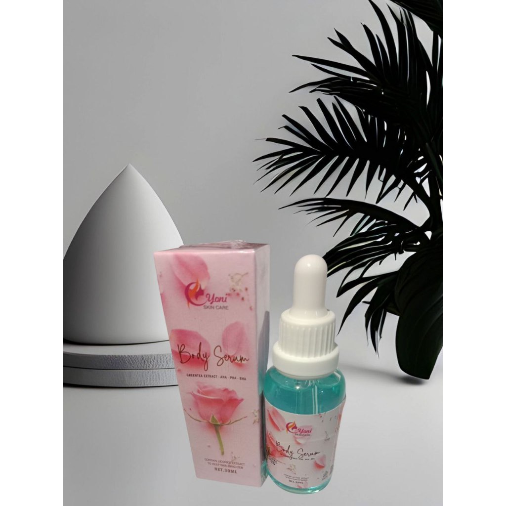 Bss-[BPOM] BODY SERUM KRISTAL INFUS WHITENING YONISKINCARE 30ml