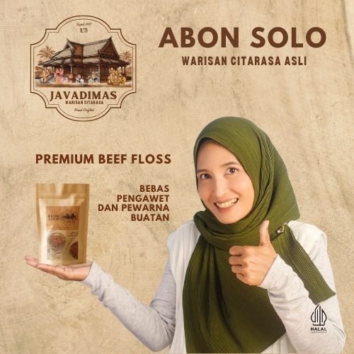 

SPESIAL Ramadhan Sale Abon Solo JAVADIMAS Serat Halus Tanpa Pewarna dan Pengawet Premium