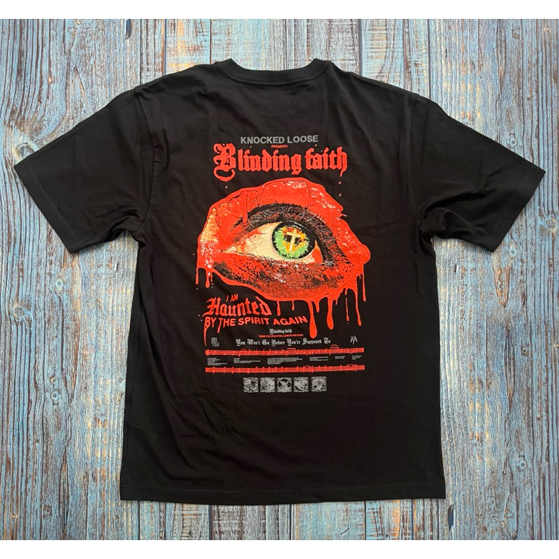 [ORI] Kaos T-Shirt Band Knocked Loose Carhartt Pocket Tee - Cross Eye Official Merchandise Kaos Pria