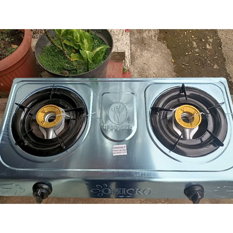 Kompor 2 Tungku Omicko Murah