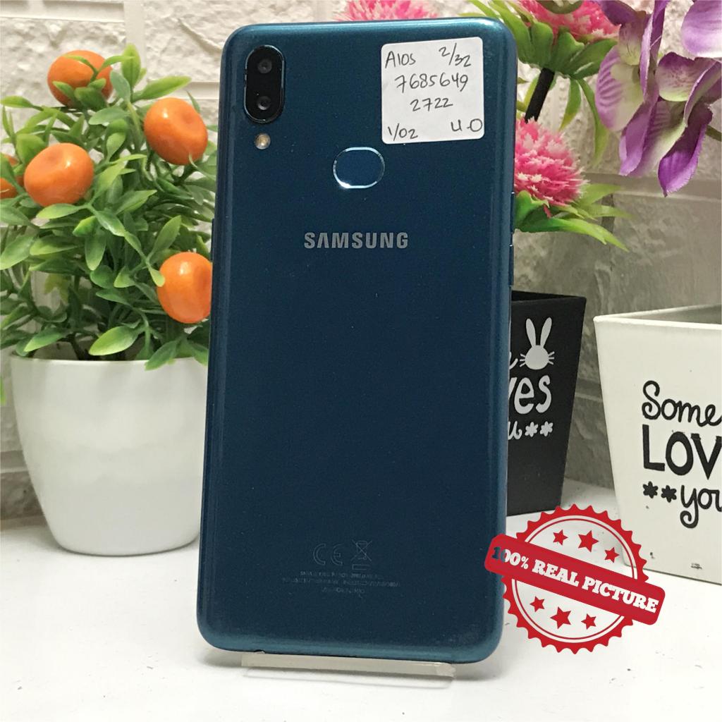 Samsung A10s 2/32GB Hijau Bekas Second Original