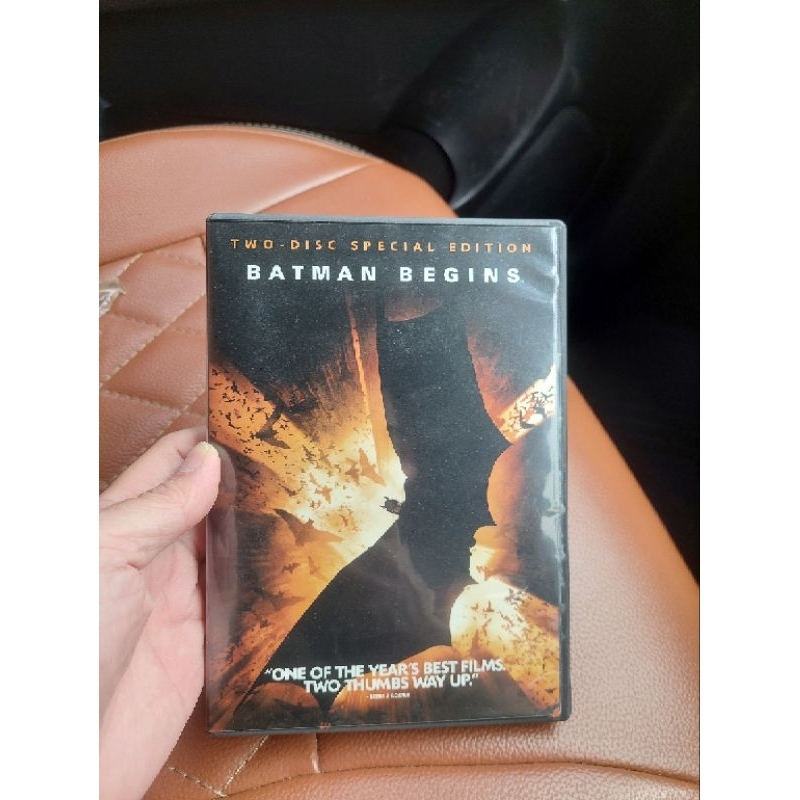 dvd original preloved batman begins christopher nolan christian bale ( 1 disc saja dan teks indonesi