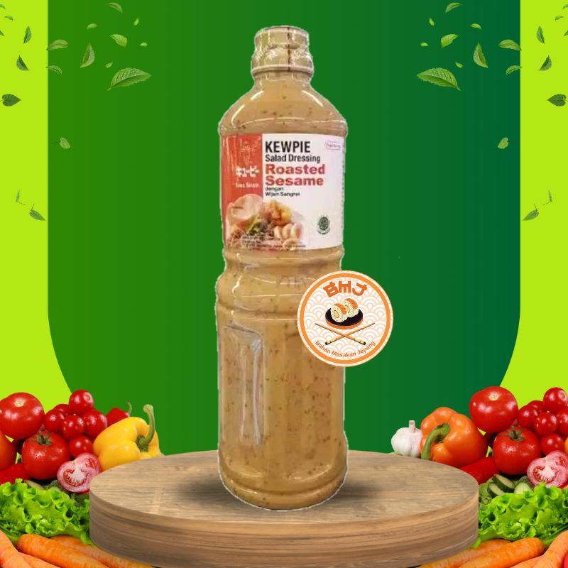 

Kewpie Salad Dressing Roasted Sesame 1 Liter | Saus Salad Wijen Sangrai