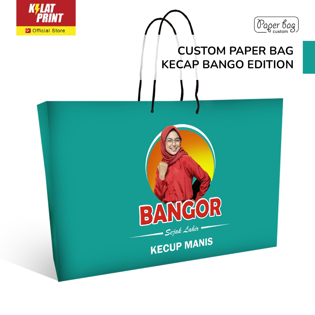

Paper Bag Kado Custom Ala Kecap Bango Edition