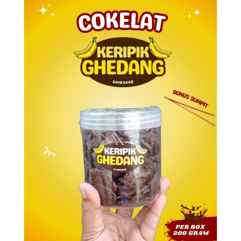 

Kripik Pisang Cokelat | Camilan Keripik Pisang