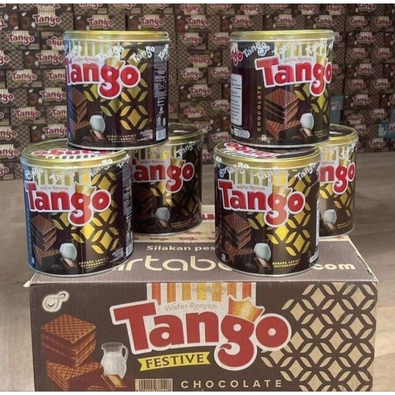 

Wafer Tango Coklat Vanila Kaleng Jar 240gr