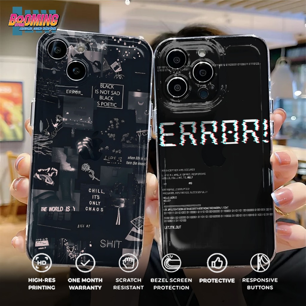 CASE REDMI XIOMI MI 11LITE MI 11T PRO 12 LITE MI 11T MI 11 MI 12  MI 11 MI 5X MI A1  - MOTIF [BLACK 