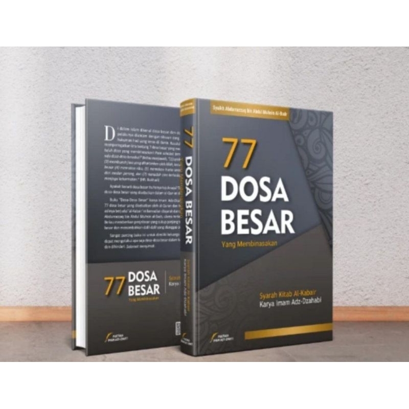 Buku 77 Dosa Besar Yang Membinasakan