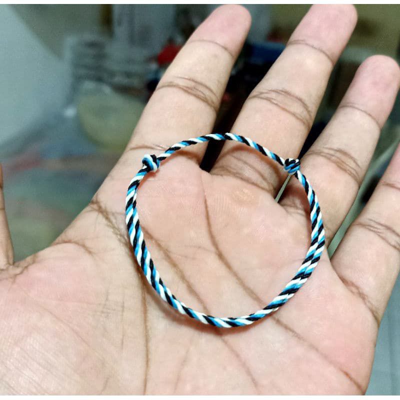 Gelang Tridatu Bali Biru 02
