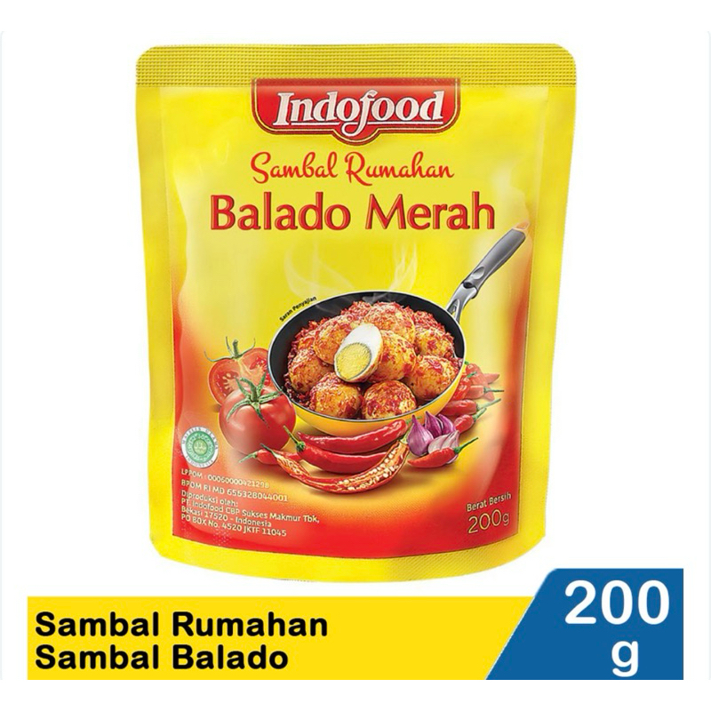 

Indofood sambal rumahan sambal balado