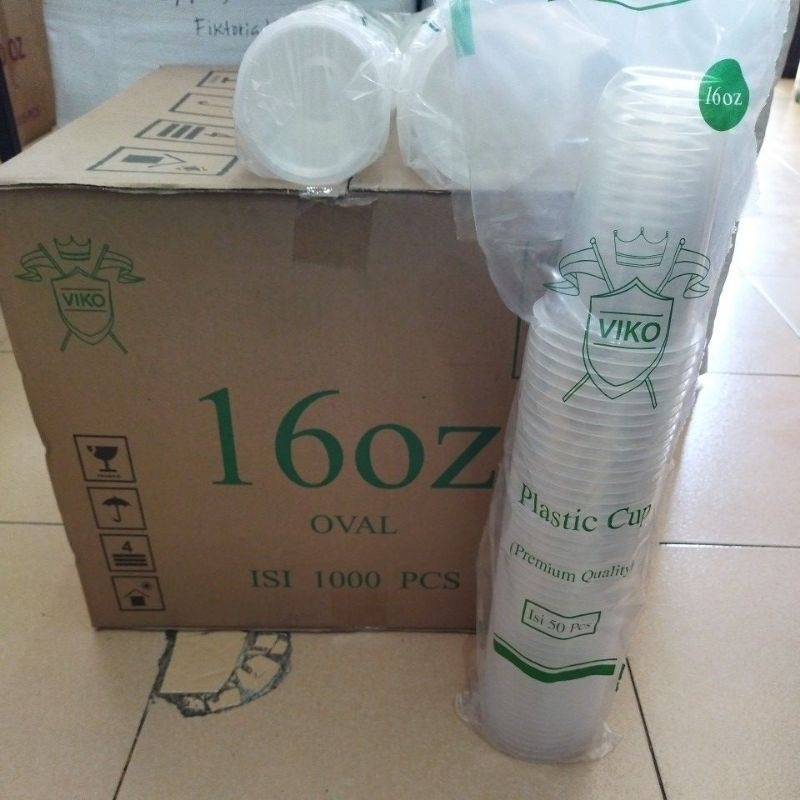 Cup Plastik Oval Viko