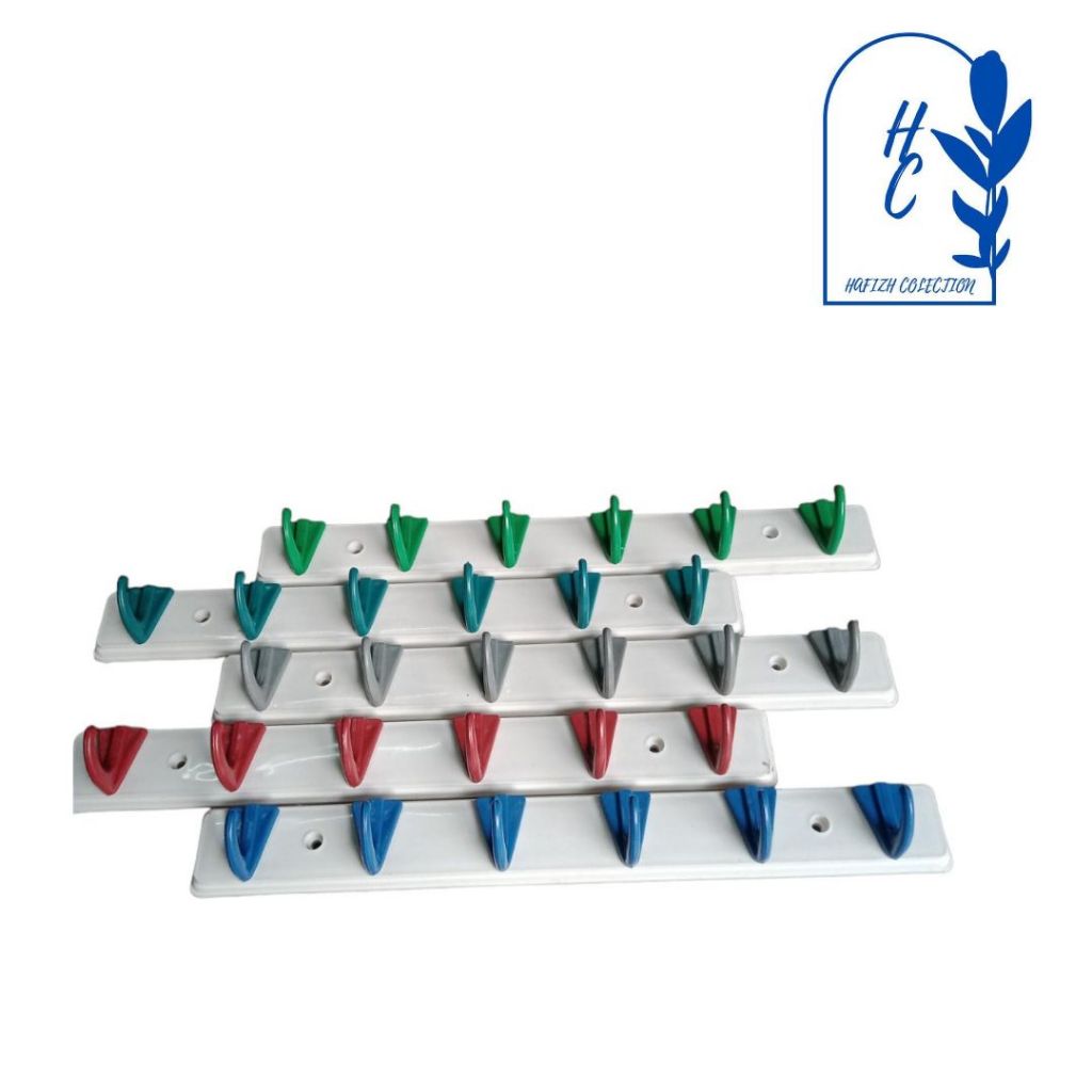 Kapstok/gantungan baju kapstok plastik