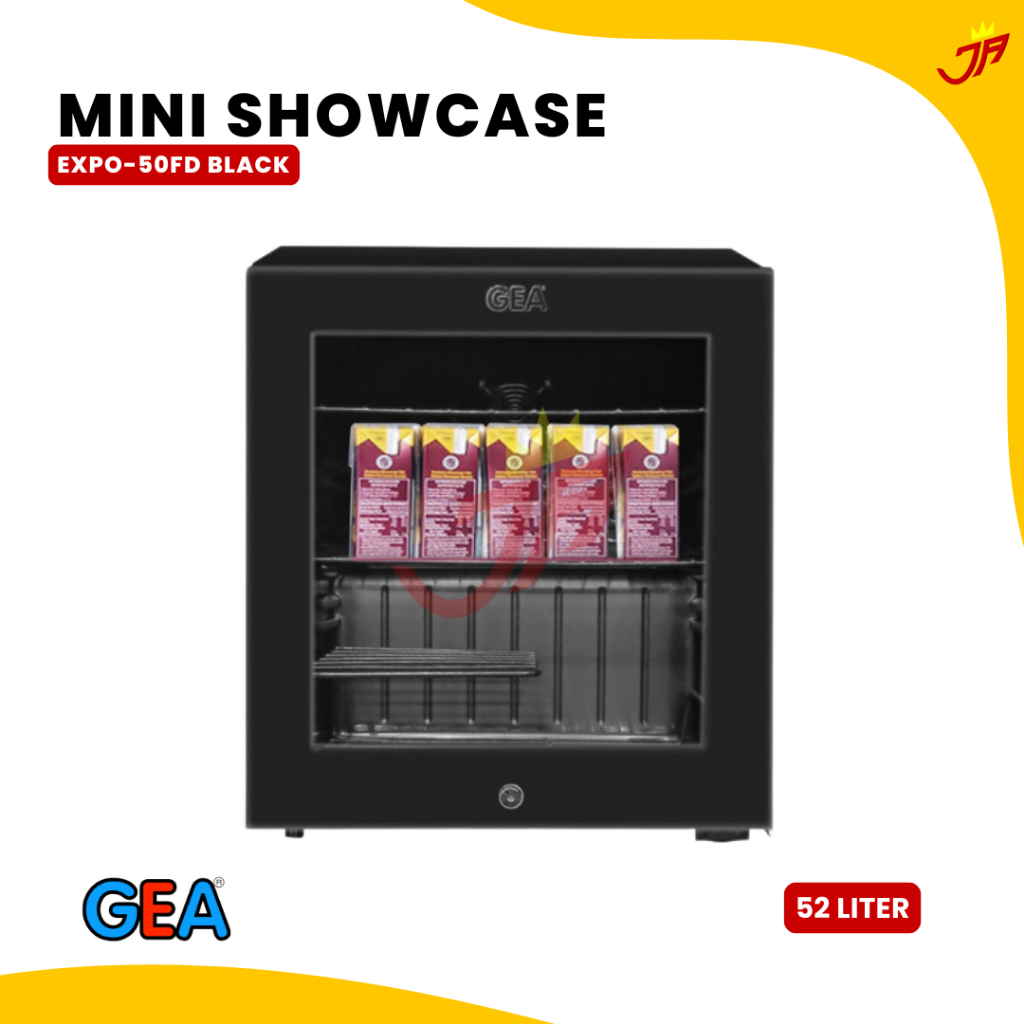 GEA Expo-50FD Black Mini Showcase / Display Cooler EXPO 50FD