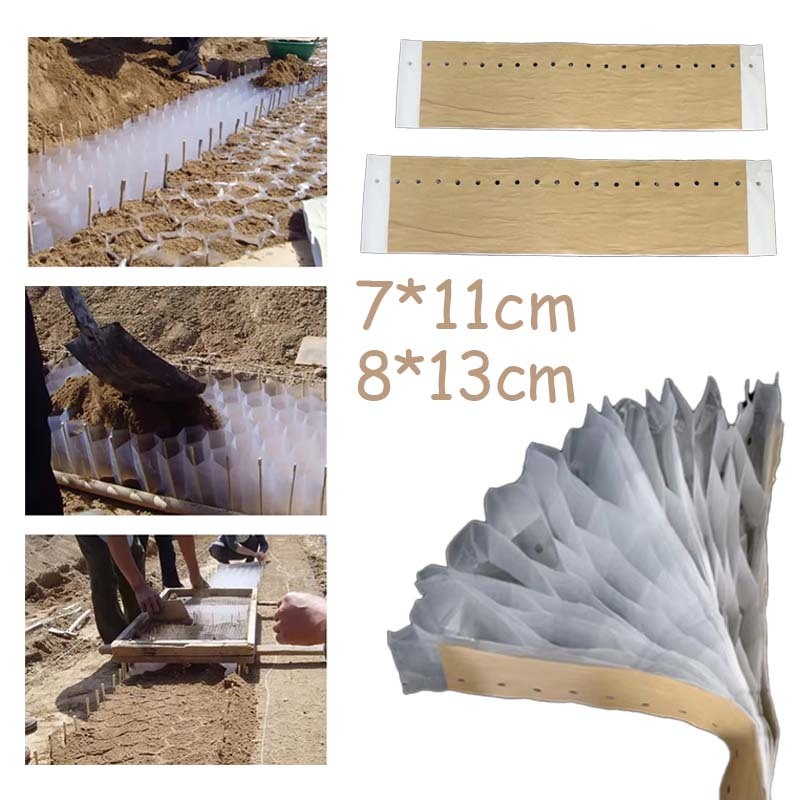 350Pcs Polibag Bibit Tanaman Polibeg Bibit Polybag Kecil Semai Kantong Tanaman Polybag Kecil Semai B