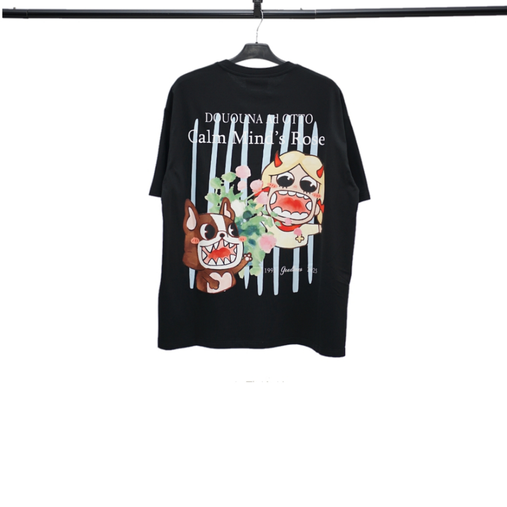 CALMMIND Black Rose Tshirt Authentic / Kaos Branded Calmmind Original