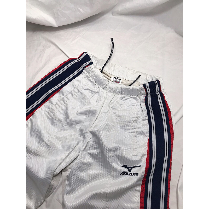 Nego AjaYuk > Mizuno Golf Pants Original - White/Navy/Red (Bawahan/Celana)|Preloved/2nd/Second/Bekas