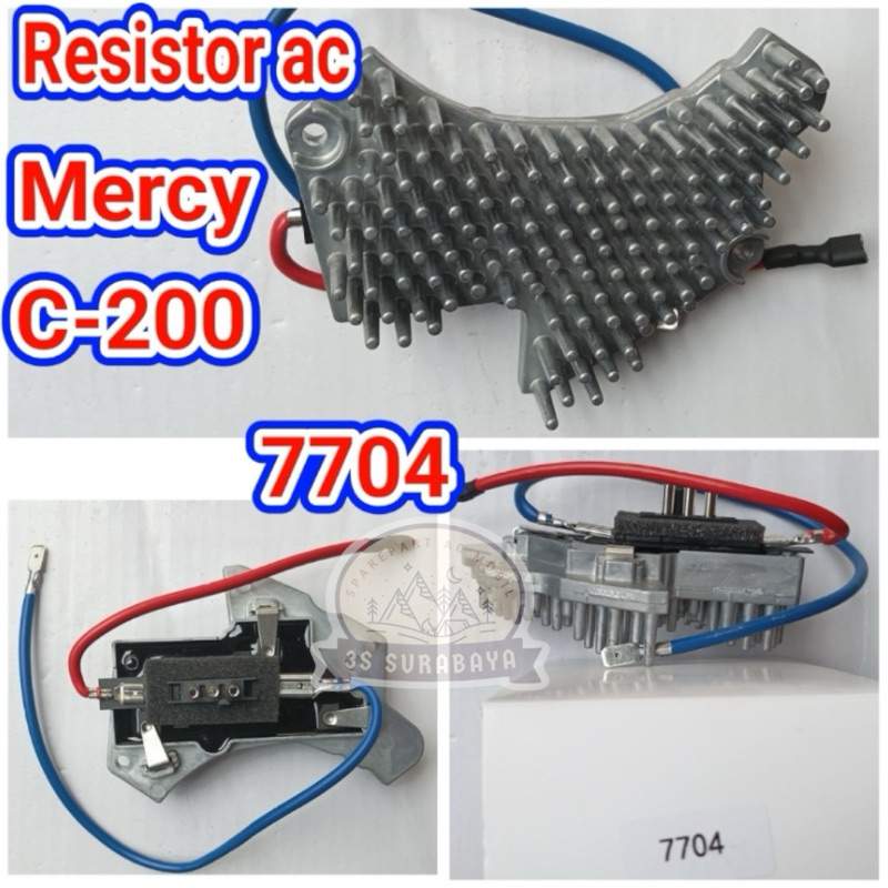 Werstan mercy C200 W202 C240 W 202 New Eyes W210 Resistor Ac mobil (Baru/New) Werstan blower