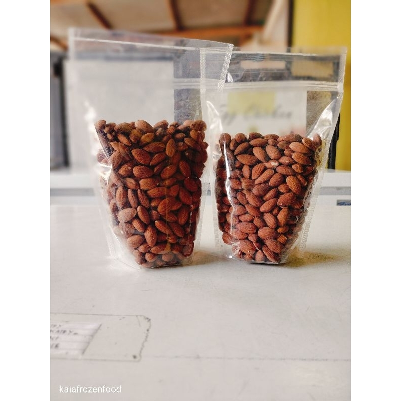 

kacang almond panggang enak