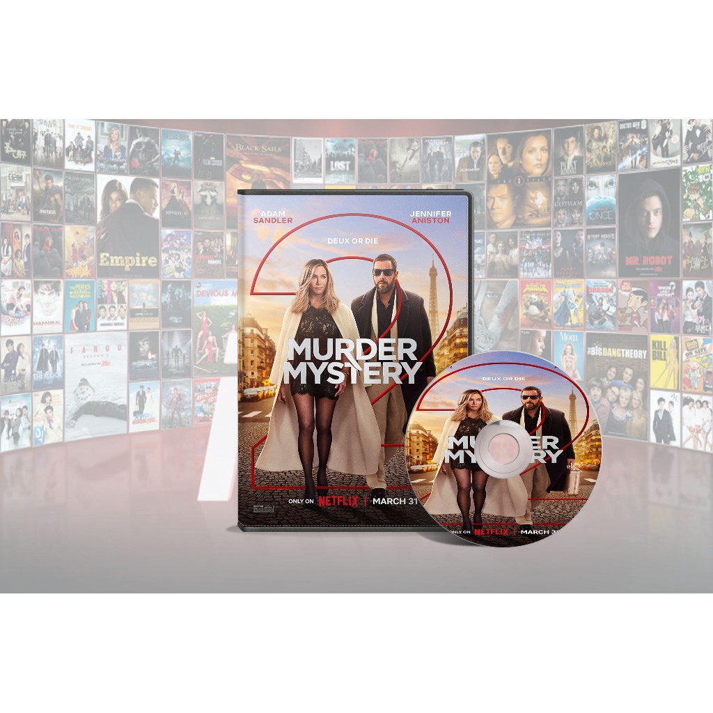 DVD Film Murder Mystery & Murder Mystery 2 (2019-2023)